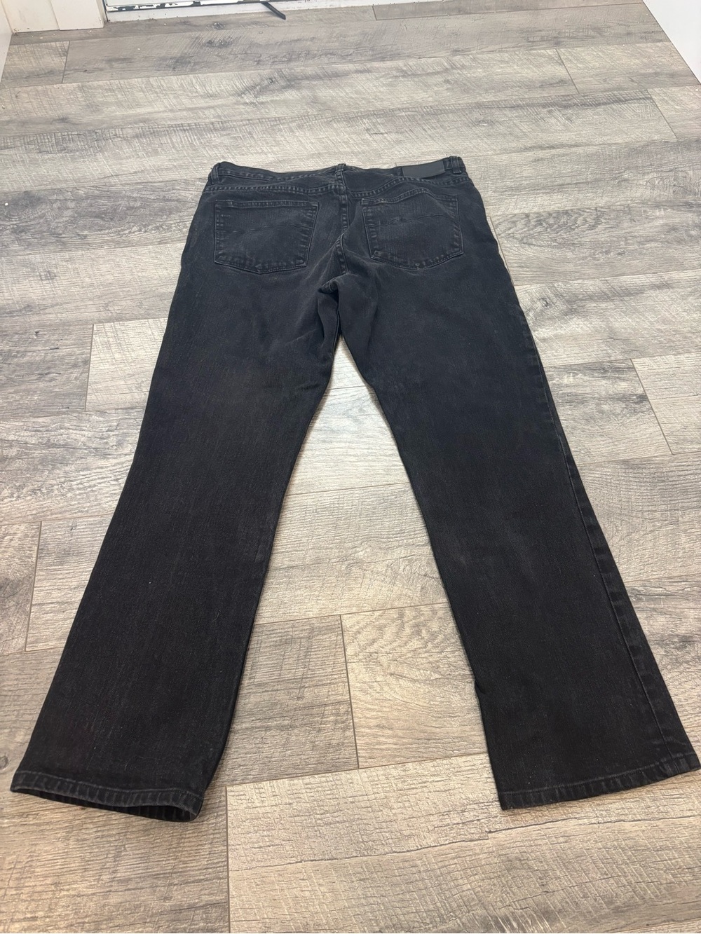 Lauren Ralph Lauren Black Straight-Leg Jeans - Picture 7 of 7